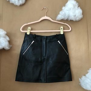 ✨ NWT Maje Leather Skirt ✨